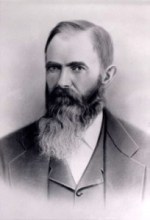 There are no photos of Lewis Ralston.  This is Benjamin Wadsworth, the founder of the City of Arvada